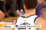 已进8三分！克莱生涯季后赛第6次投进8+三分 NBA历史最多