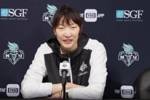 韩旭英文接受采访：队里有很多大姐姐 向斯图尔特&JJ等人学习