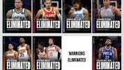 😅ESPN给每支出局球队都做了海报，除了勇士&hellip;&hellip;