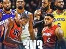 谁会赢？如果雷勇日时期KD和热骑湖时期老詹打一次3v3