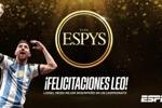 世界杯7球3助！官方：梅西获得ESPY评选最佳锦标赛表现奖