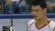 被姚怒斥&ldquo;5打8怎么赢&rdquo;的比赛 06年vs波多黎各姚明+大郅被罚下