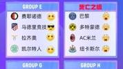 😎欧冠分组表情包版！看看各队得知分组的小表情😜