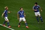 日本4-1击败德国，是球队历史首次在欧洲客场赢对手3球以上