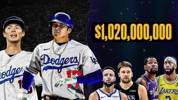 道奇斥资10.25亿签大谷翔平&山本由伸 薪资超库杜眉七七三球之和