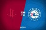 🏀恩比德复出41+10 马克西27+7 狄龙18+6 76人击落火箭
