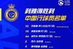 C罗领衔！利雅得胜利中国行名单：塔利斯卡、B罗、拉波尔特在列