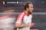 穆勒社媒晒凯恩跑出&ldquo;残影&rdquo;瞬间：他是不可阻挡的⚽︎⚽︎