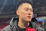 李弘权：很荣幸来到五棵松感受这里的氛围 要努力克服伤病影响