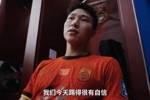 杨泽翔:我们踢得很有自信，敢去抢敢去身体对抗，比第1场进步很多