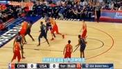 CBA和NBA的差距！小乔丹强吃王哲林，后者真的毫无招架之力