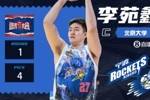 北大约基奇！CBA选秀大会：宁波第四顺位选择李苑鑫！